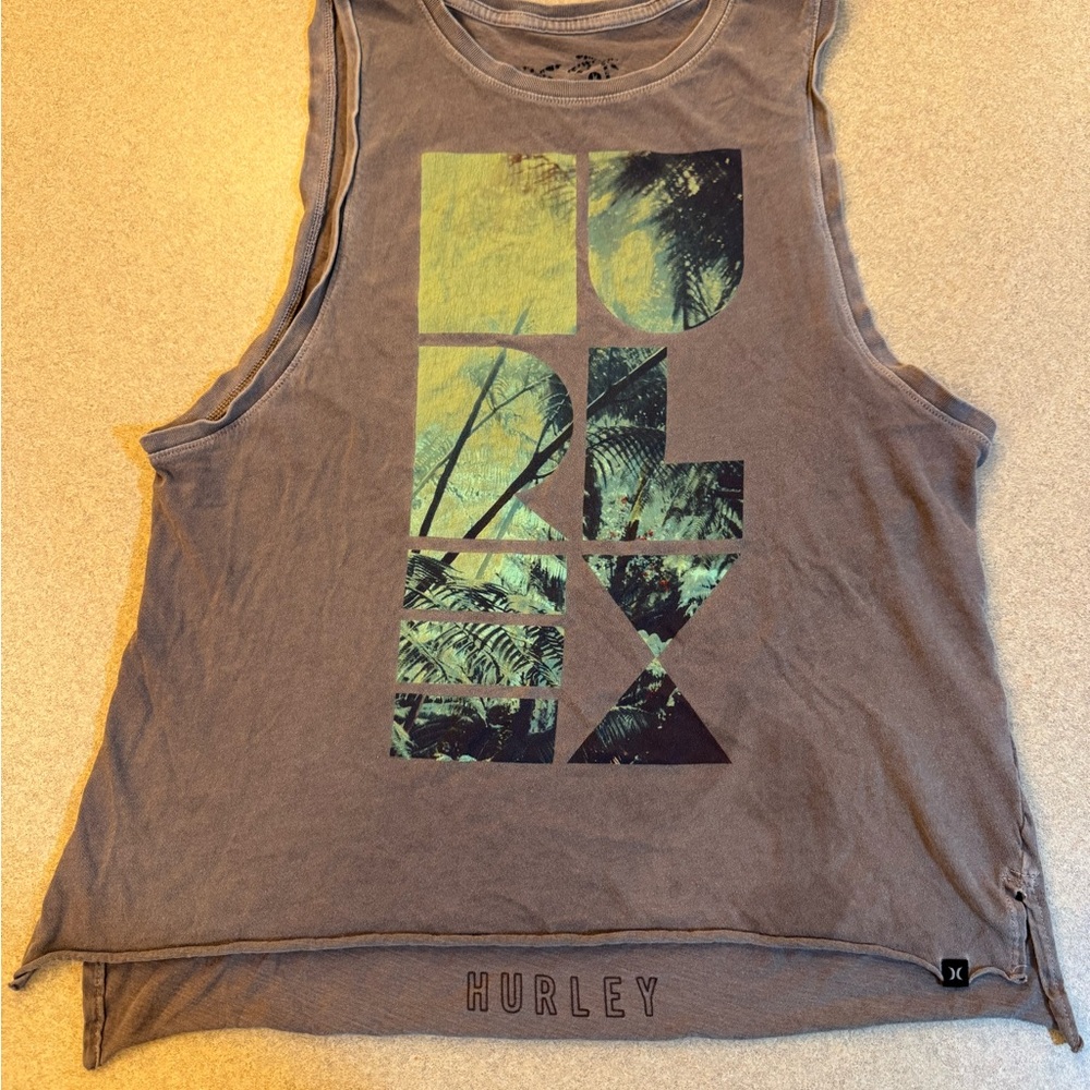 Hurley Tropical Graphic Print Tank